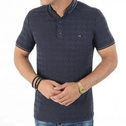 Promo ❤️ Polo Manches Courtes 1080 Bleu Marine de Classic Series ❤️ -HautStyle Boutique classic series 272204 21Y 1080 LACIVRT 20210701T162800 03