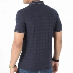 Promo ❤️ Polo Manches Courtes 1080 Bleu Marine de Classic Series ❤️ -HautStyle Boutique classic series 272204 21Y 1080 LACIVRT 20210701T162802 04