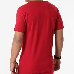 Tout neuf 😀 Ensemble Tee Shirt Short Jogging G21-067 Rouge Bordeaux de Classic Series ✨ -HautStyle Boutique classic series 272800 G21 067 RED 20210712T161848 04