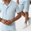 Budget 🧨 Ensemble Chemise Manches Courtes Short G21-155T Bleu Ciel Blanc de Classic Series 🔥 -HautStyle Boutique classic series 272816 G21 155T MAVI 20210712T161934 01