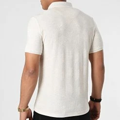 Tout neuf ✔️ Polo Manches Courtes 21Y-1094 Beige Chiné de Classic Series ⌛ -HautStyle Boutique classic series 274448 21Y 1094 BEIGE 20210722T152116 04