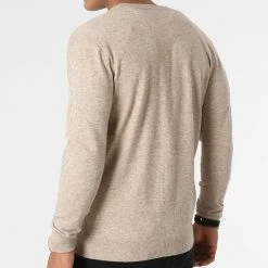 Budget 🔔 Gilet Col V Claude 6744 Beige Chiné de Classic Series 💯 -HautStyle Boutique classic series 274668 6744 BEIGE 20210722T123546 04