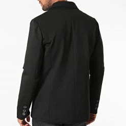 Meilleur prix 🎉 Veste Blazer Ponte DP120006 Noir de Classic Series ⭐ -HautStyle Boutique classic series 278295 DP120006 BLACK 20210810T154622 04