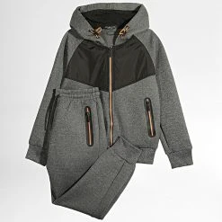 Meilleur prix ✔️ Ensemble De Survetement Enfant BL-689 Gris de Classic Series 🎉
