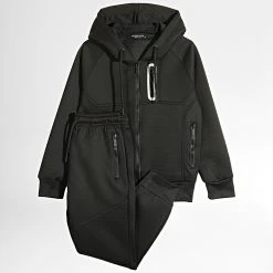 Grosses soldes ⌛ Ensemble De Survetement Enfant BL-700 Noir de Classic Series 😉