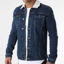 Promo ❤️ Veste Jean Col Mouton Kash Teddy DP3010 Bleu Denim de Classic Series 🎁 8 Promo ❤️ Veste Jean Col Mouton Kash Teddy DP3010 Bleu Denim de Classic Series 🎁 -HautStyle Boutique classic series 281291 DP3010 043 20210827T155049 03