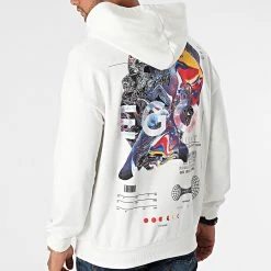 Grosses soldes ✔️ Sweat Capuche 55-10 Ecru de Classic Series 😍