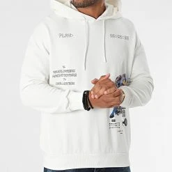 Grosses soldes ✔️ Sweat Capuche 55-10 Ecru de Classic Series 😍 -HautStyle Boutique classic series 281784 55 10 EKRU 20210901T160911 04