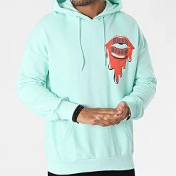 Nouveau 😀 Sweat Capuche 55-22 Vert Clair de Classic Series ✔️ -HautStyle Boutique classic series 281794 55 22 YOSUN 20210901T160141 04