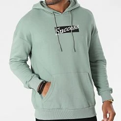 Le moins cher 🥰 Sweat Capuche 55-15 Vert Kaki Clair de Classic Series 🤩 -HautStyle Boutique classic series 281800 55 15 YOSUN 20210901T160119 04