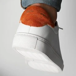 Top 10 💯 Baskets Vincent White Orange de Classic Series ⌛ -HautStyle Boutique classic series 282430 VINCENTPU 21 WHITE ORANGE 20210917T171709 04