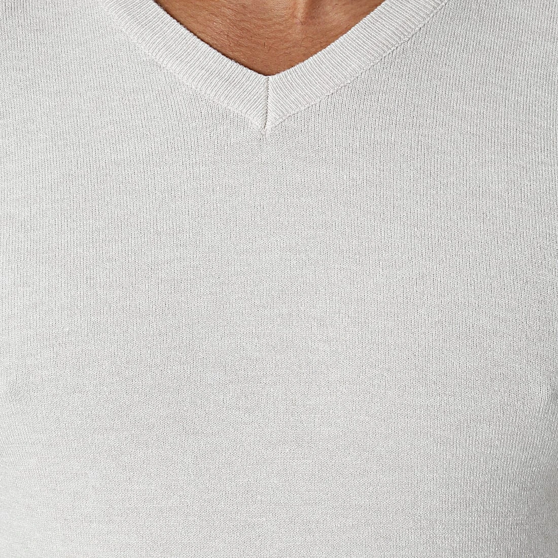 Offres 😀 Pull Col V 662 Beige de Classic Series 🛒 4 Offres 😀 Pull Col V 662 Beige de Classic Series 🛒 – Image 2