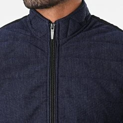 Sortie 👏 Veste Zippée Sans Manches 2000 Bleu Marine Chiné de Classic Series 👍 -HautStyle Boutique classic series 283067 20K 2000 SAKS MLJ 20210908T162945 02