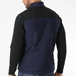 Sortie 👏 Veste Zippée Sans Manches 2000 Bleu Marine Chiné de Classic Series 👍 -HautStyle Boutique classic series 283067 20K 2000 SAKS MLJ 20210908T162948 04