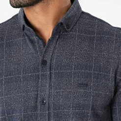 Sortie ❤️ Chemise Manches Longues 21k-2033 Bleu Marine de Classic Series 😀 -HautStyle Boutique classic series 283149 21K2033 LACIVRT 20210908T162120 02