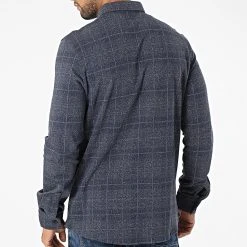 Sortie ❤️ Chemise Manches Longues 21k-2033 Bleu Marine de Classic Series 😀 -HautStyle Boutique classic series 283149 21K2033 LACIVRT 20210908T162122 04