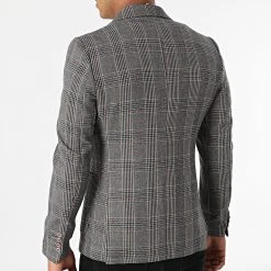 Meilleure vente ❤️ Veste A Carreaux 20433 Bleu Marine Chiné de Classic Series 🧨 -HautStyle Boutique classic series 283155 20433 1 20210913T152934 04