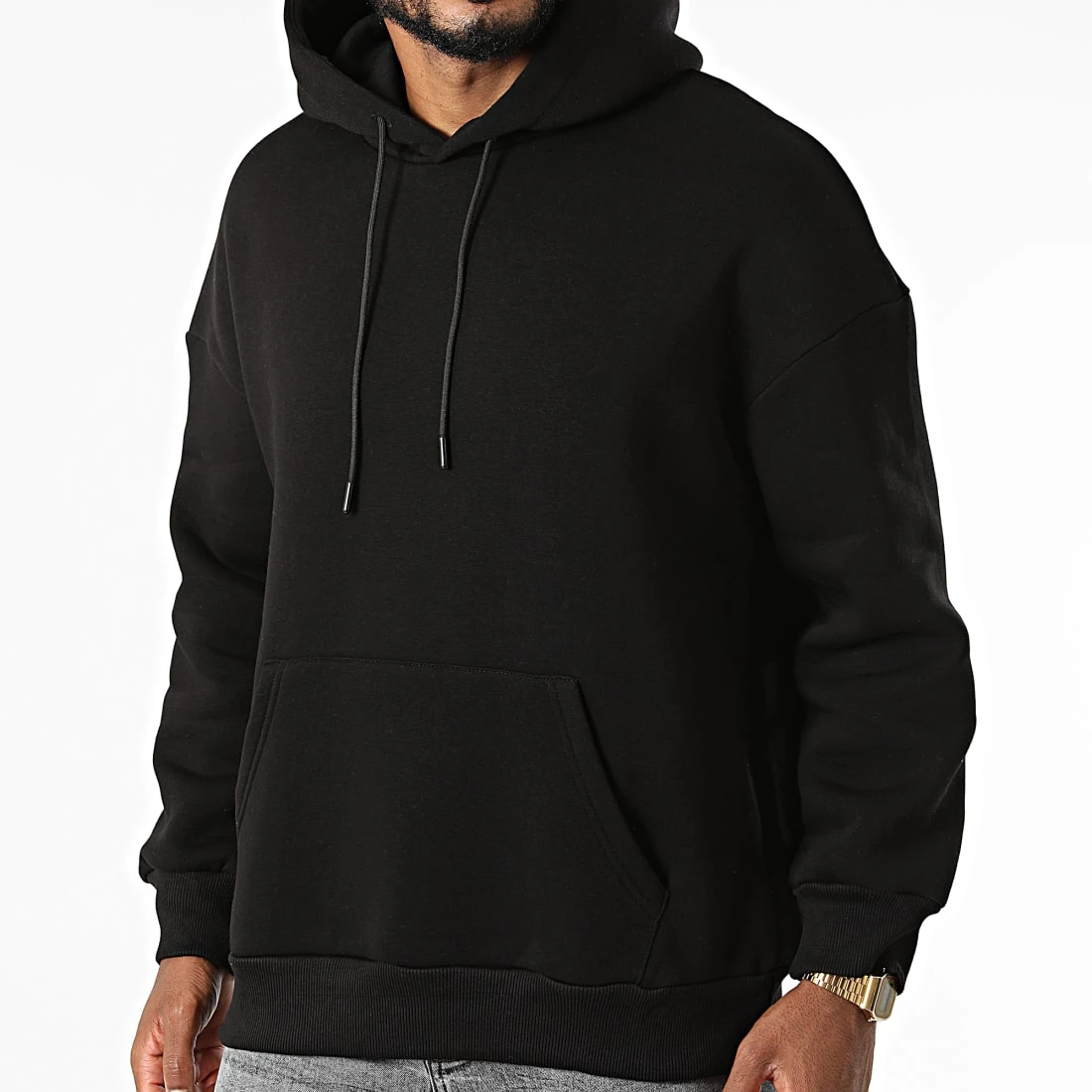 Acheter ⌛ Sweat Capuche 55-09 Noir de Classic Series ⌛ 5 Acheter ⌛ Sweat Capuche 55-09 Noir de Classic Series ⌛ – Image 3