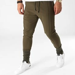 Top 10 😍 Pantalon Jogging P5269 Vert Kaki de Classic Series ⭐