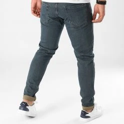 Promo 🔔 Jean Slim 7616 Bleu Denim Réfléchissant Iridescent de Classic Series 🤩 -HautStyle Boutique classic series 283705 7616 TINTLI 20210913T151815 04