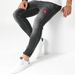 Meilleure vente 🧨 Jean Skinny 3526 Gris Anthracite de Classic Series ⭐ -HautStyle Boutique classic series 283732 DHZ 3526 1 FUME 20210910T151931 03