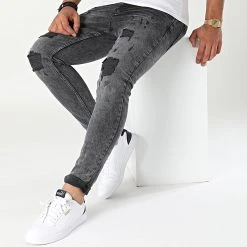 Coupon 🥰 Jean Skinny DHZ-3481 Gris Anthracite de Classic Series 🔥 -HautStyle Boutique classic series 283750 DHZ 3481 FUME 20210915T162102 03