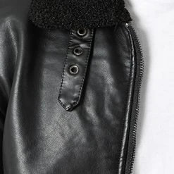 Promo ✔️ Blouson Col Mouton LP9638 Noir de Classic Series 👏 -HautStyle Boutique classic series 285093 LP9638 K BLACK 20210922T151002 02