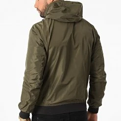 Meilleure affaire 🌟 Coupe-Vent LP55664-K Vert Kaki de Classic Series 😀 -HautStyle Boutique classic series 285097 LP55664 K KAKI 20210922T151145 04