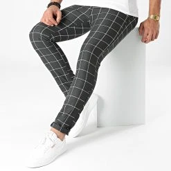 Sortie 🔥 Pantalon A Carreaux 3362 Gris Anthracite Chiné de Classic Series 🥰 -HautStyle Boutique classic series 286104 M 3362 20210930T135836 03