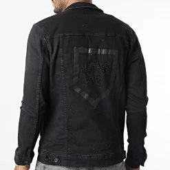 Acheter ✨ Veste Jean 3562 Noir de Classic Series ❤️ -HautStyle Boutique classic series 286131 DH 3562 SIYAH DENIM 20210930T161556 04