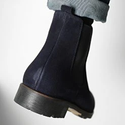 Nouveau 😍 Chelsea Boots DR-82 Bleu Marine de Classic Series ⌛ -HautStyle Boutique classic series 286996 DR 82 NAVY 20211005T113813 04