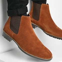 Coupon ❤️ Chelsea 👏 Boots DR-82 Camel de Classic Series 🛒