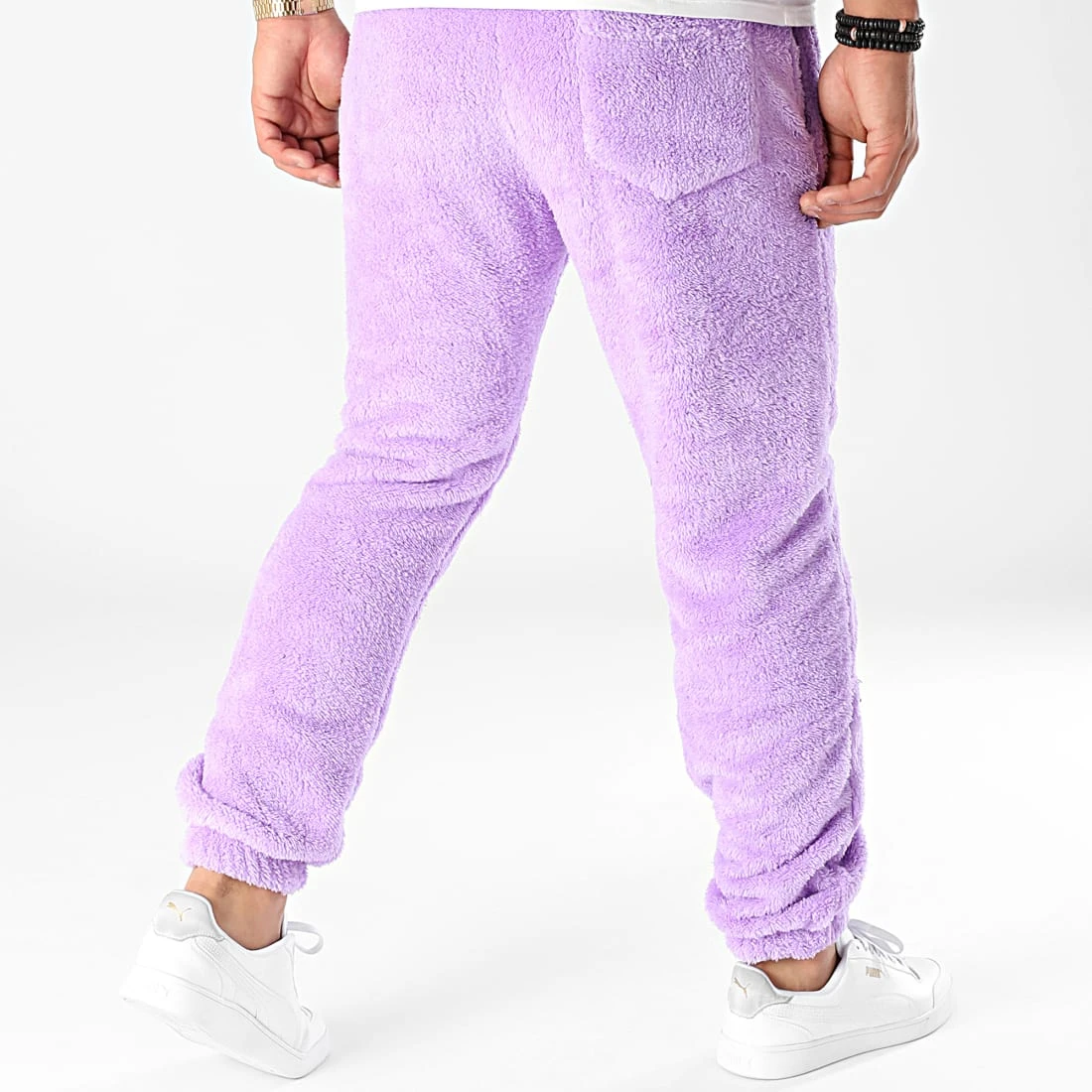 Remise 🎁 Pantalon Jogging Fourrure 21543 Violet de Classic Series ✔️ 6 Remise 🎁 Pantalon Jogging Fourrure 21543 Violet de Classic Series ✔️ – Image 4