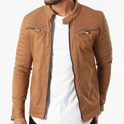 Sortie 👍 Veste Biker 101 Camel de Classic Series 🔥 -HautStyle Boutique classic series 289877 101 CAMEL 20211027T161820 03