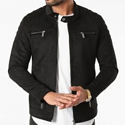 Les meilleures critiques de ⌛ Veste Zippée 506 Noir de Classic Series ✔️ -HautStyle Boutique classic series 290012 506 NOIR 20211027T161616 03