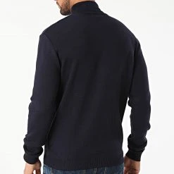 Remise 🤩 Pull Col Roulé 7095 Bleu Marine de Classic Series ⭐ -HautStyle Boutique classic series 290014 7095 LACIVERT 20211028T162717 04