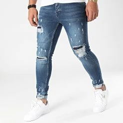 Top 10 ✨ Jean Skinny DHZ-3485-1 Bleu Denim de Classic Series 🌟