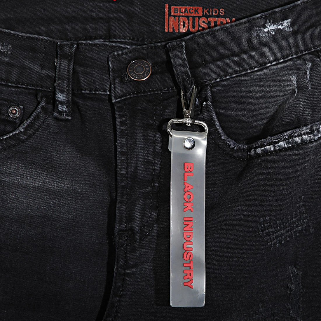 Acheter đ Jean Skinny Enfant 1011 Noir de Classic Series â 4 Acheter đ Jean Skinny Enfant 1011 Noir de Classic Series â â Image 2