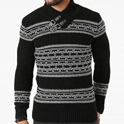 Meilleure affaire 🛒 Pull Col Amplified 2082 Noir de Classic Series 🛒 -HautStyle Boutique classic series 291138 2082 BLACK 20211111T161817 03