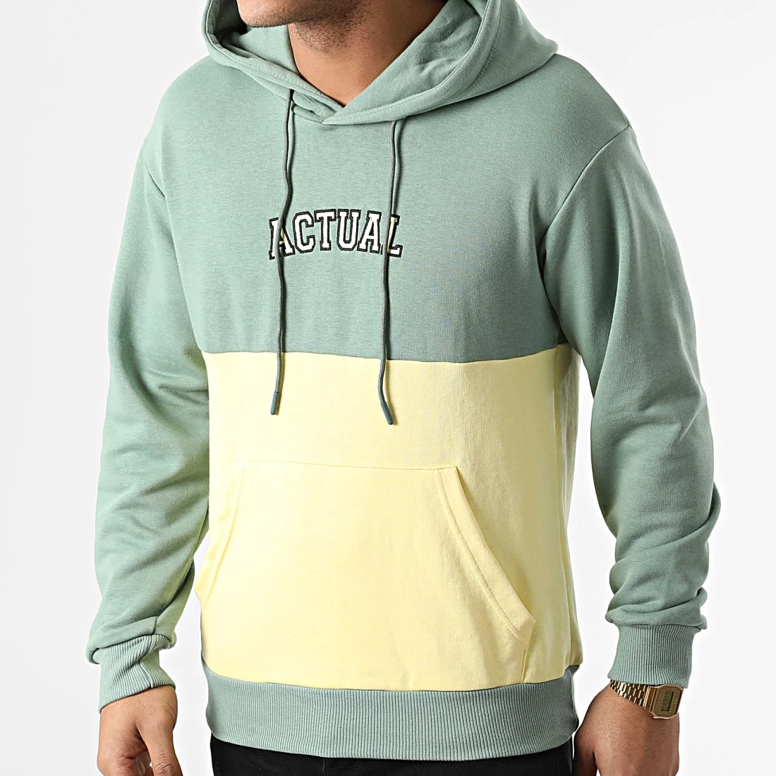 De gros ✔️ Sweat Capuche 55-29 Jaune Vert de Classic Series 🔥 3 De gros ✔️ Sweat Capuche 55-29 Jaune Vert de Classic Series 🔥