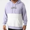 Budget ⌛ Sweat Capuche 55-029 Lila Blanc de Classic Series ⭐