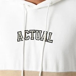 Remise ❤️ Sweat Capuche 55-29 Beige Blanc de Classic Series 😍 -HautStyle Boutique classic series 291255 55 29 EKRU 20211111T160648 02