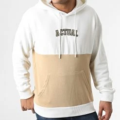 Remise ❤️ Sweat Capuche 55-29 Beige Blanc de Classic Series 😍 -HautStyle Boutique classic series 291255 55 29 EKRU 20211111T160649 03