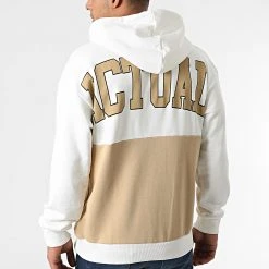 Remise ❤️ Sweat Capuche 55-29 Beige Blanc de Classic Series 😍 -HautStyle Boutique classic series 291255 55 29 EKRU 20211111T160650 04