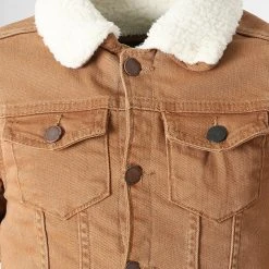 Meilleure affaire ✨ Veste Jean Col Mouton Enfant K-432 Camel de Classic Series ✨ 5 Meilleure affaire ✨ Veste Jean Col Mouton Enfant K-432 Camel de Classic Series ✨ -HautStyle Boutique classic series 292221 K 432 20211122T122757 02