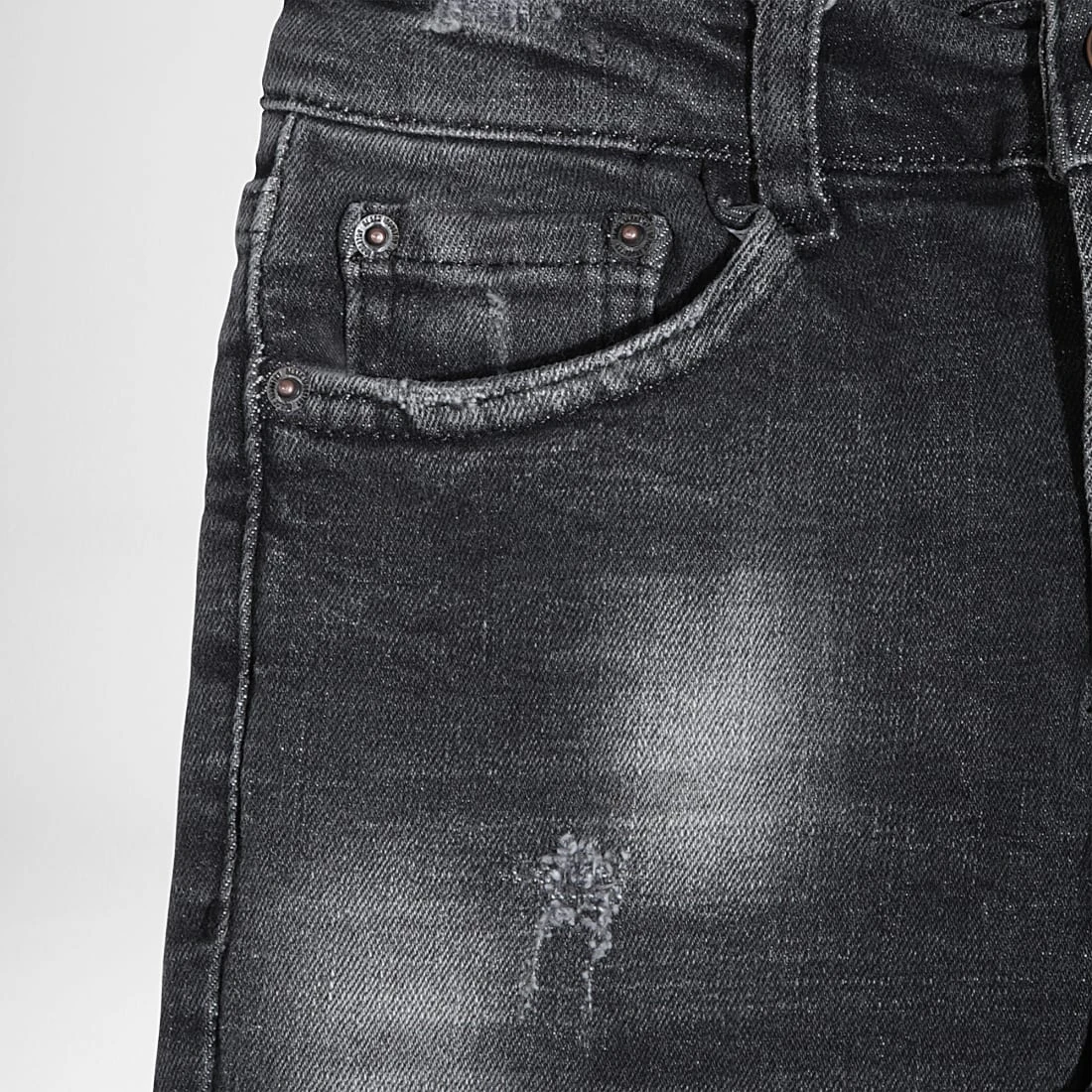 Grosses soldes 💯 Jean Skinny Enfant 1018 Gris de Classic Series ⭐ 5 Grosses soldes 💯 Jean Skinny Enfant 1018 Gris de Classic Series ⭐ – Image 3