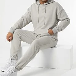 Promo 🛒 Ensemble De Survêtement 21831-21569 Gris de Classic Series 🎁