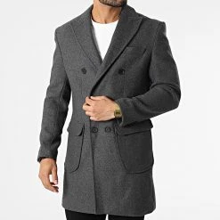 Bon marché 🔥 Manteau A2IY6108 Gris Anthracite Chiné de Classic Series ✨ 8 Bon marché 🔥 Manteau A2IY6108 Gris Anthracite Chiné de Classic Series ✨ -HautStyle Boutique classic series 292878 A2IY6108 ANTHRACITE 20211129T090609 03