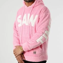 Promo ⭐ Sweat Capuche Polaire Fourrure Saw 21542 Rose de Classic Series 👍 -HautStyle Boutique classic series 292883 21542 ROSE 20211129T091515 03