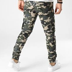 Meilleur prix 👍 Jogger Pant DP11000 Vert Kaki Camouflage de Classic Series 🎉 -HautStyle Boutique classic series 294010 DP11000 037 20211207T160648 04